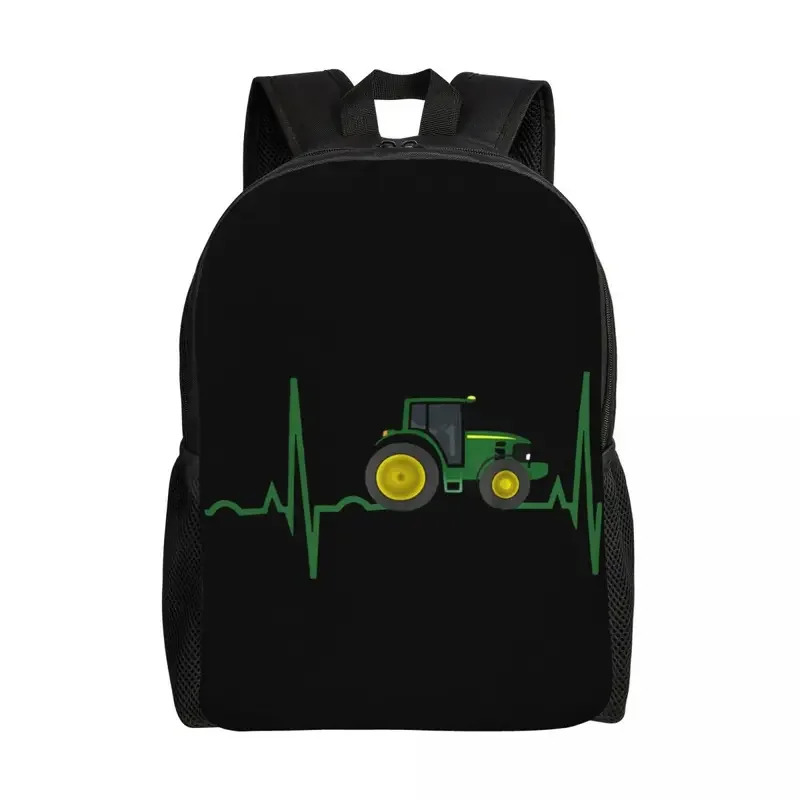 Women'S Fashion Sweatshirts - Trator batimento cardíaco mochila portátil mulheres