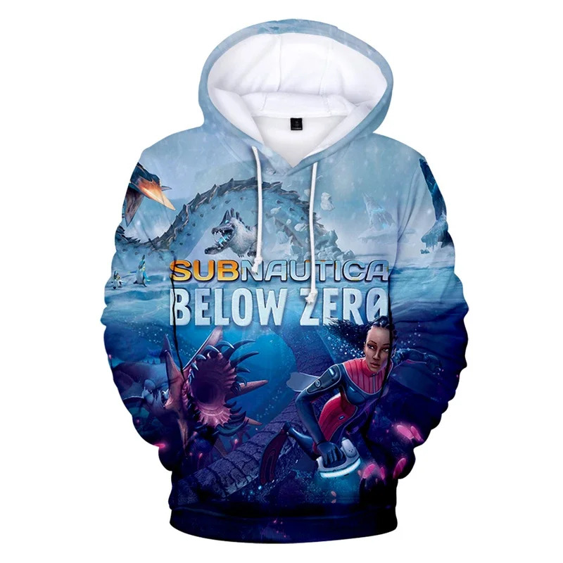 Women'S Fashion Sweatshirts - Subnautica Below Zero moletom com capuz