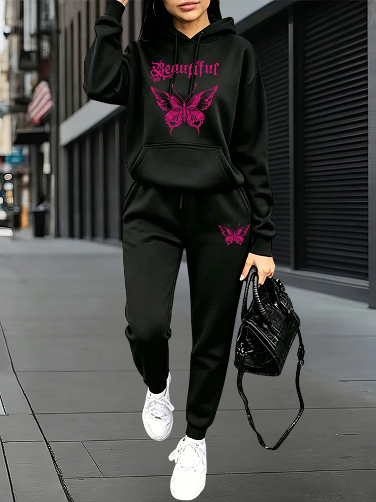 Women'S Fashion Winter 2026 - Conjuntos de Agasalho Esportivo Casual para