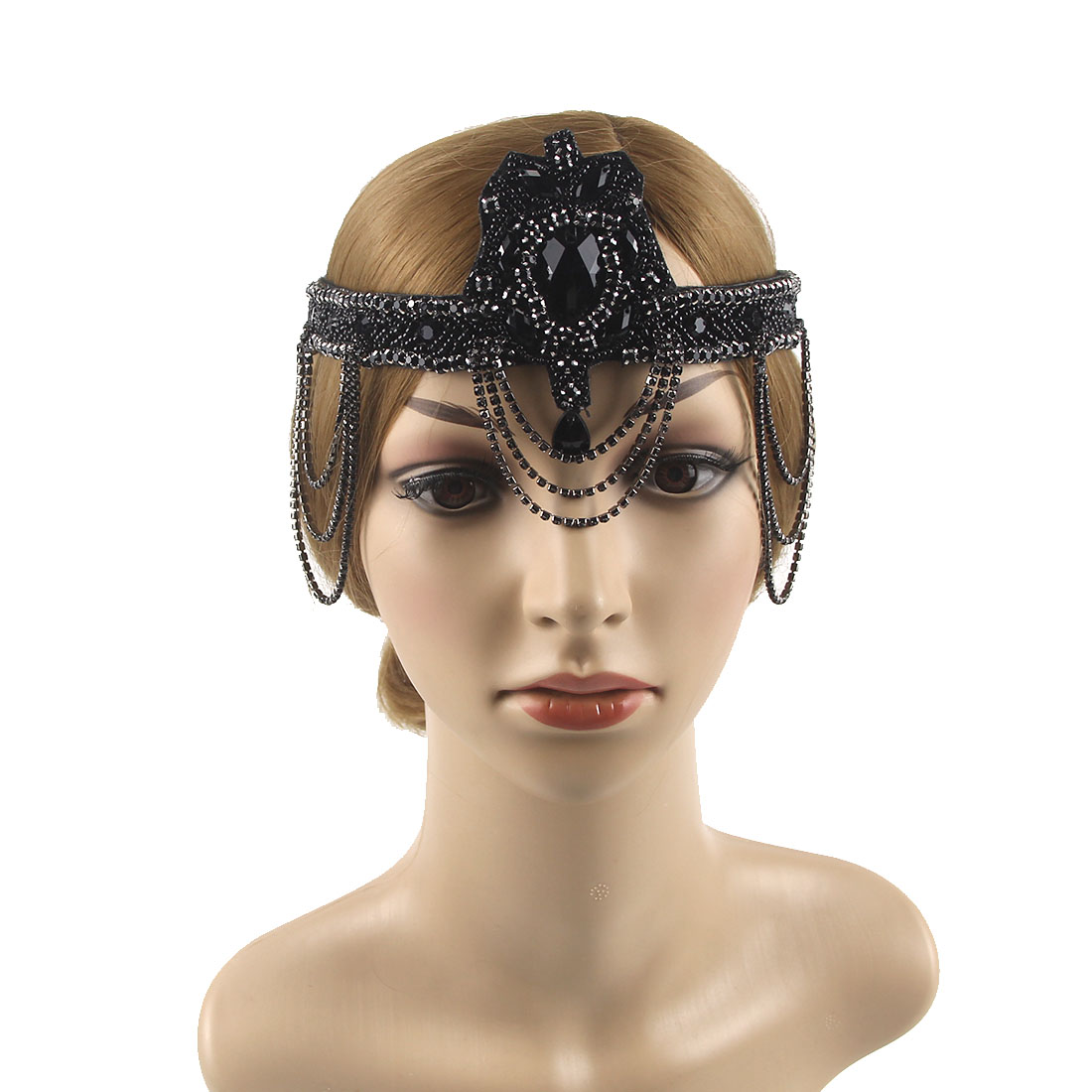 Women'S Fashion Of The 1920S - 1920s headpiece pena flapper bandana great