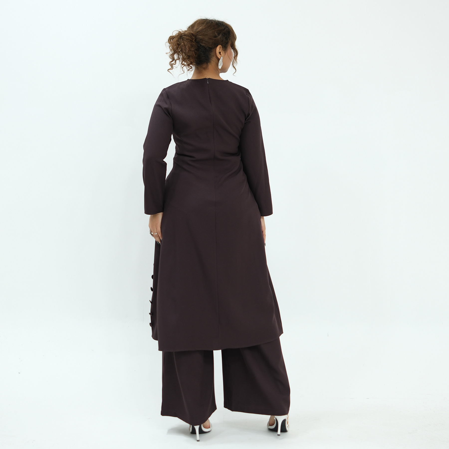 Turkey Women Fashion - Conjuntos muçulmanos de duas peças para