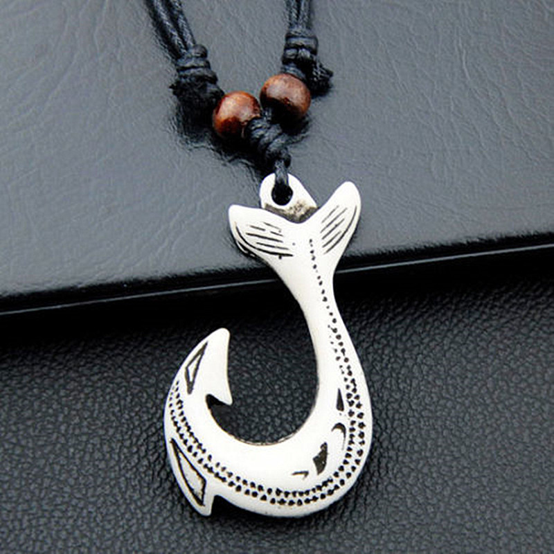 Women Fashion Nz - Colar com pingente de anzol maori