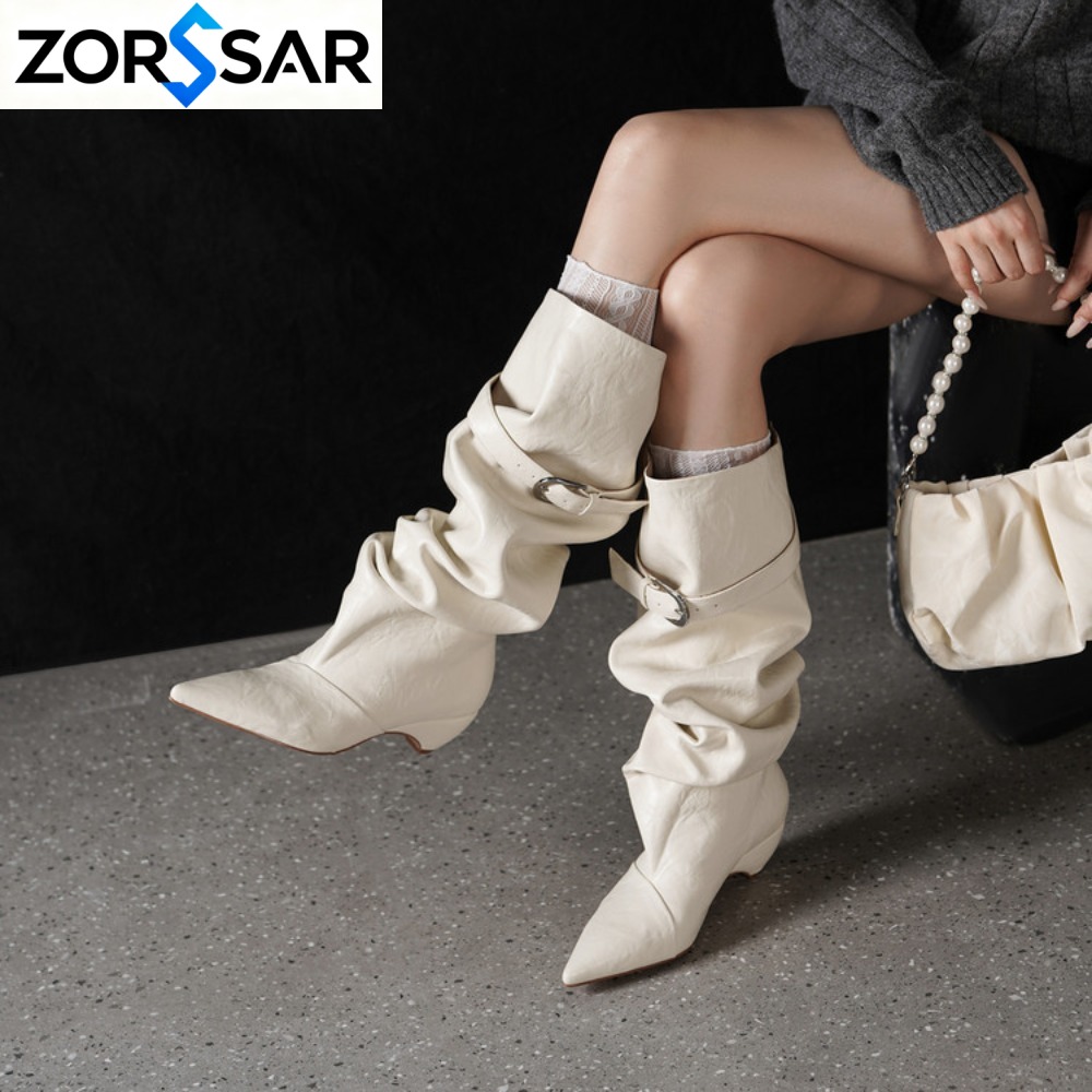 Women'S Fashion Winter 2026 - Botas Femininas de Cano Alto com