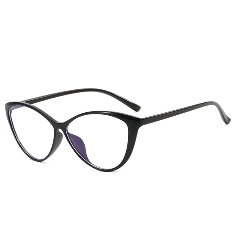 Women'S Fashion Glasses Non Prescription - Novas Armações Grandes Retrô Olho de