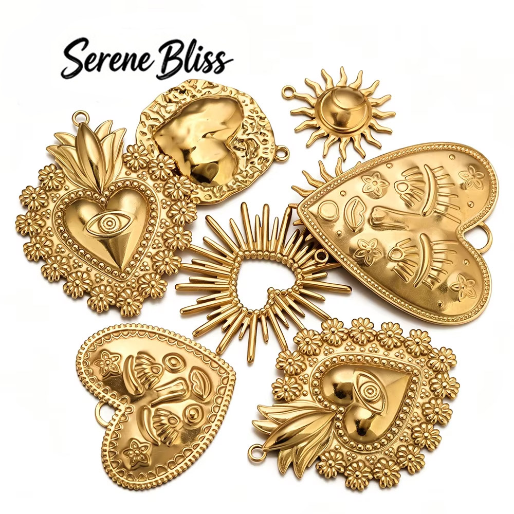 Women Fashion Jewellery - 5 peças de Pingentes Grandes em