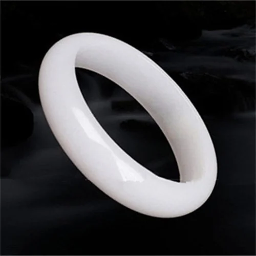 Pulseira bangle jade branca na - Women Fashion Jewellery avaliação e preço