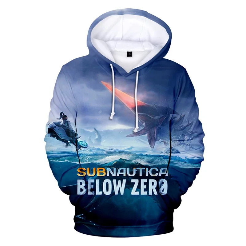 Subnautica Below Zero moletom  - Women'S Fashion Sweatshirts avaliação e preço
