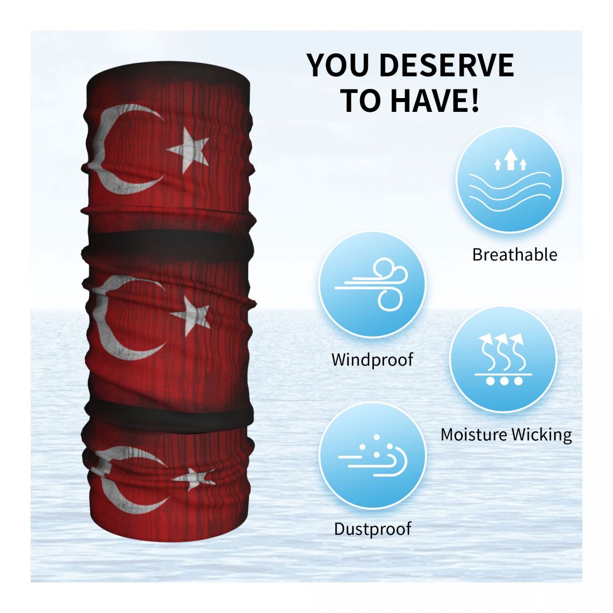 Turkey bandana pescoço gaiter  - Turkey Women Fashion avaliação e preço
