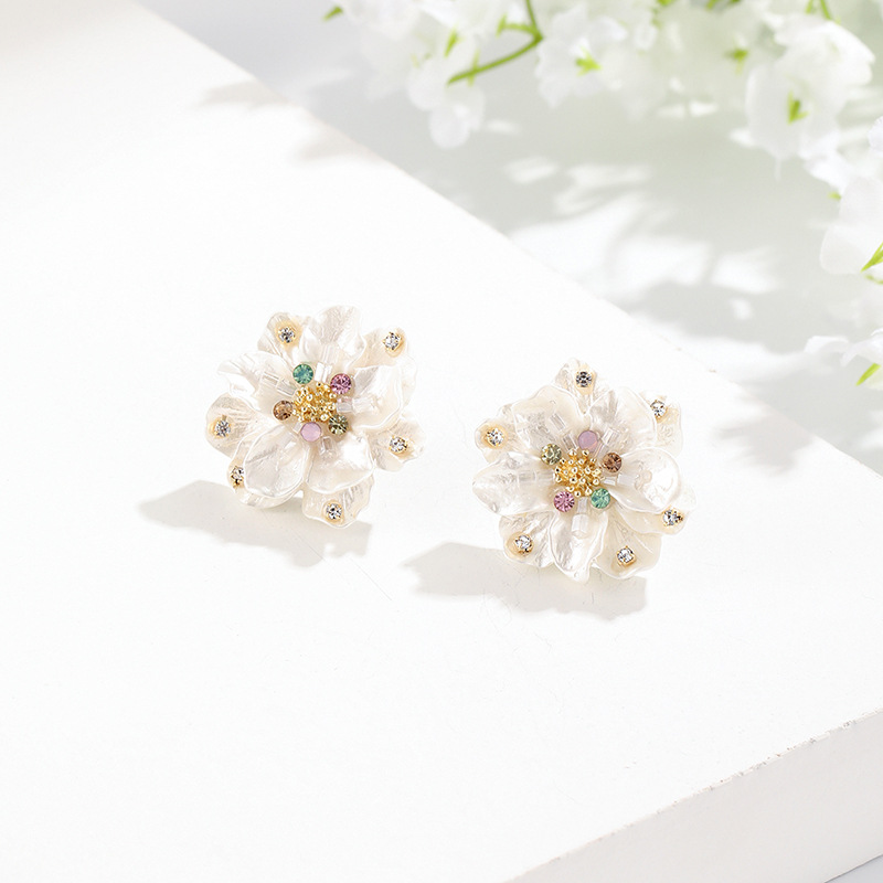Novos Brincos de Pétalas em Fo - Women Fashion Nz avaliação e preço