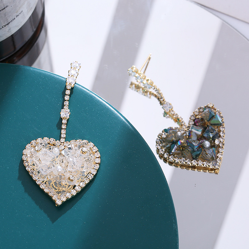 Novos Brincos de Cristal em Fo - Women Fashion Nz avaliação e preço