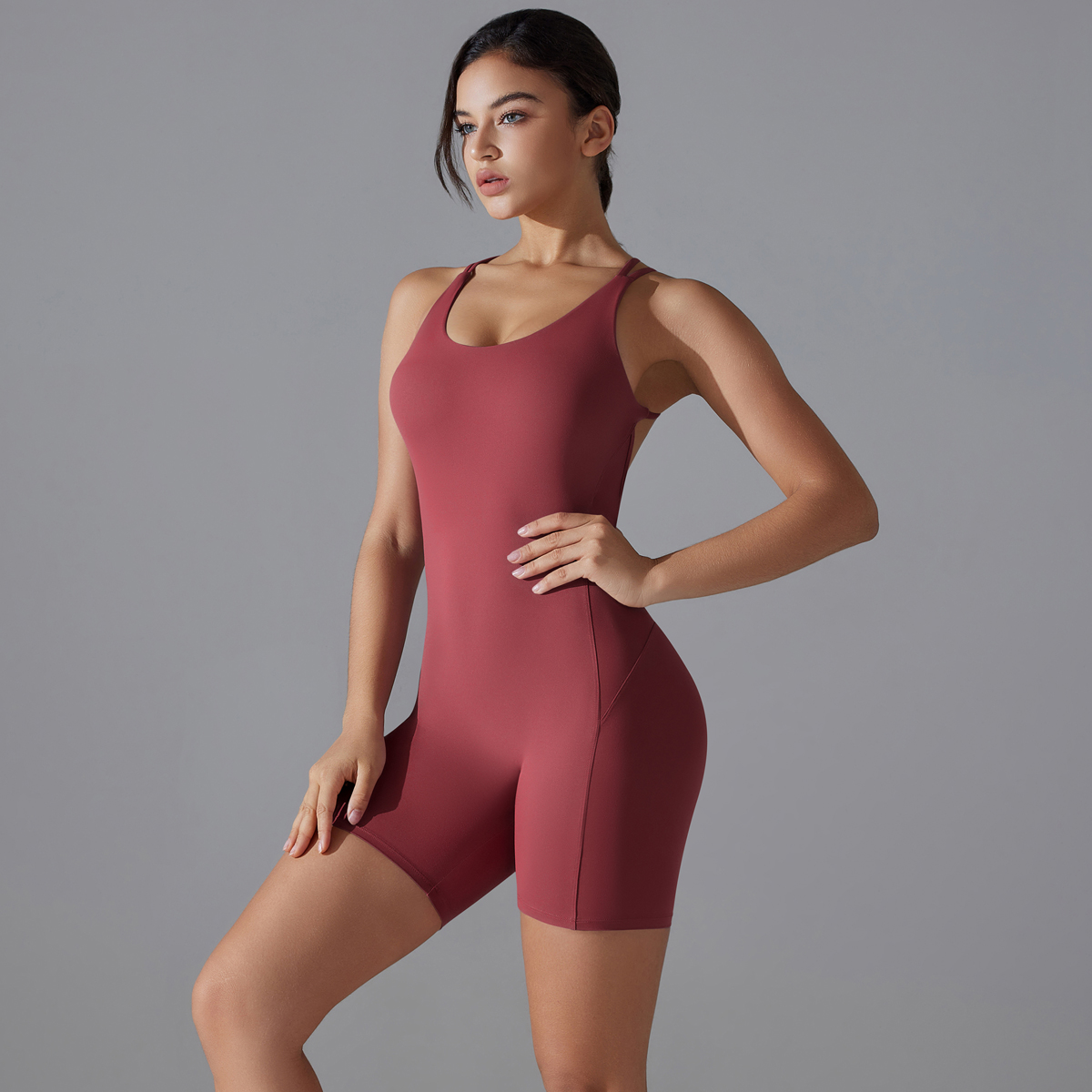 Conjunto de yoga sexy sem cost - Women'S Fashion Overalls avaliação e preço