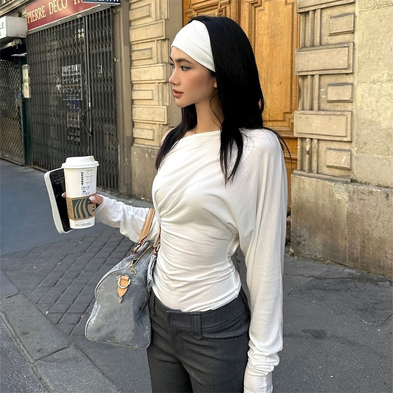 Blusa Feminina 2026 de Um Ombr - Women'S Fashion Winter 2026 avaliação e preço