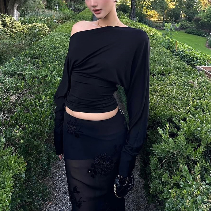 Blusa Feminina 2026 de Um Ombr - Women'S Fashion Winter 2026 avaliação e preço