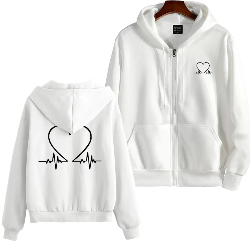 Jaquetas Femininas em Promoção - Women'S Fashion Zip Hoodie avaliação e preço
