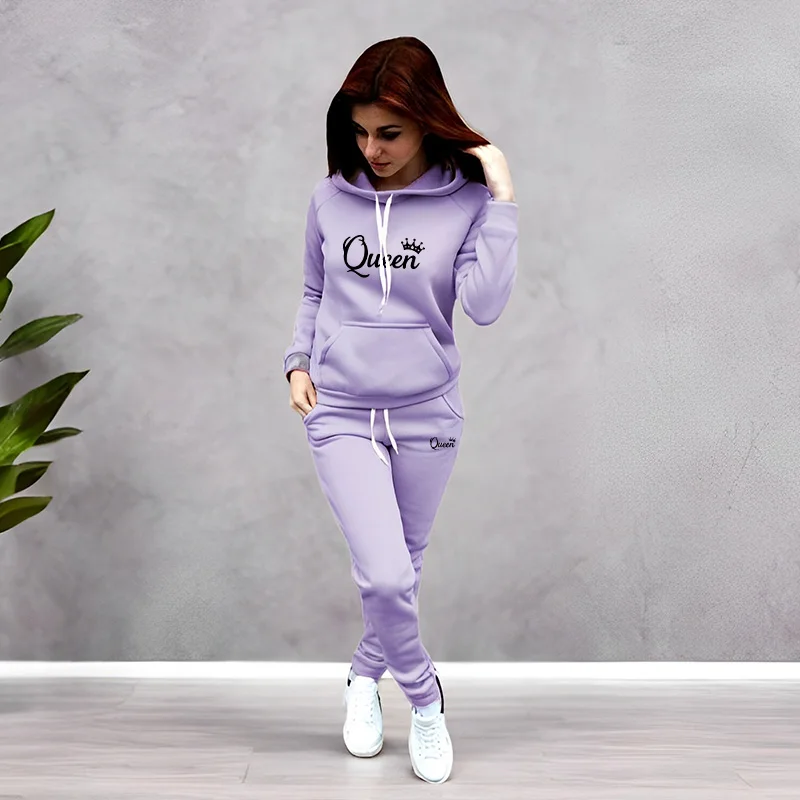 Conjunto de Agasalho Feminino  - Women'S Fashion Sweatshirts avaliação e preço
