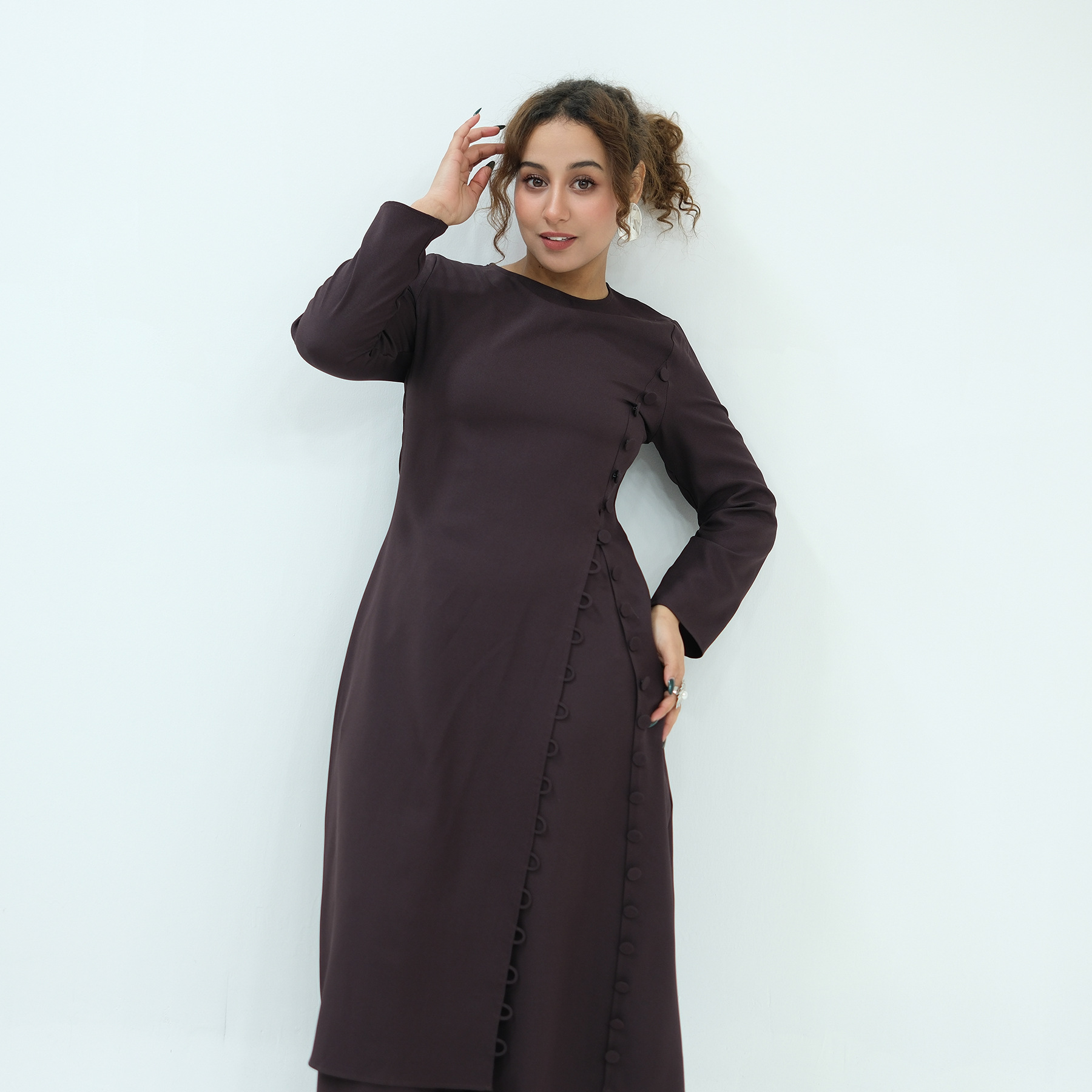 Conjuntos muçulmanos de duas p - Turkey Women Fashion avaliação e preço