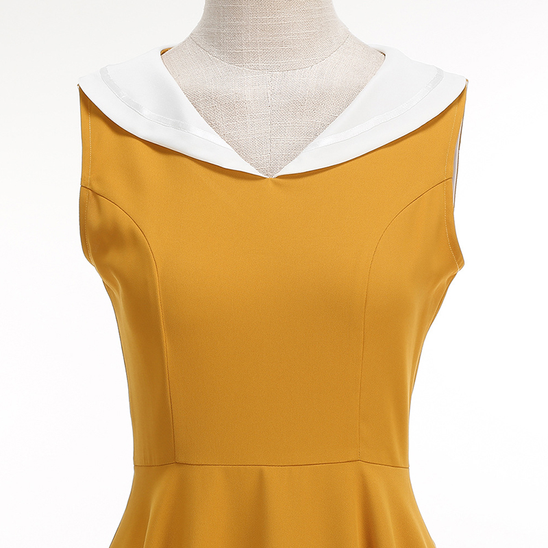 Vestido Estilo Retro Marinho d - Women'S Fashion In The 50S avaliação e preço