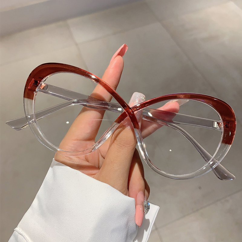 Kammpt óculos ovais de grandes - Women'S Fashion Glasses Non Prescription avaliação e preço