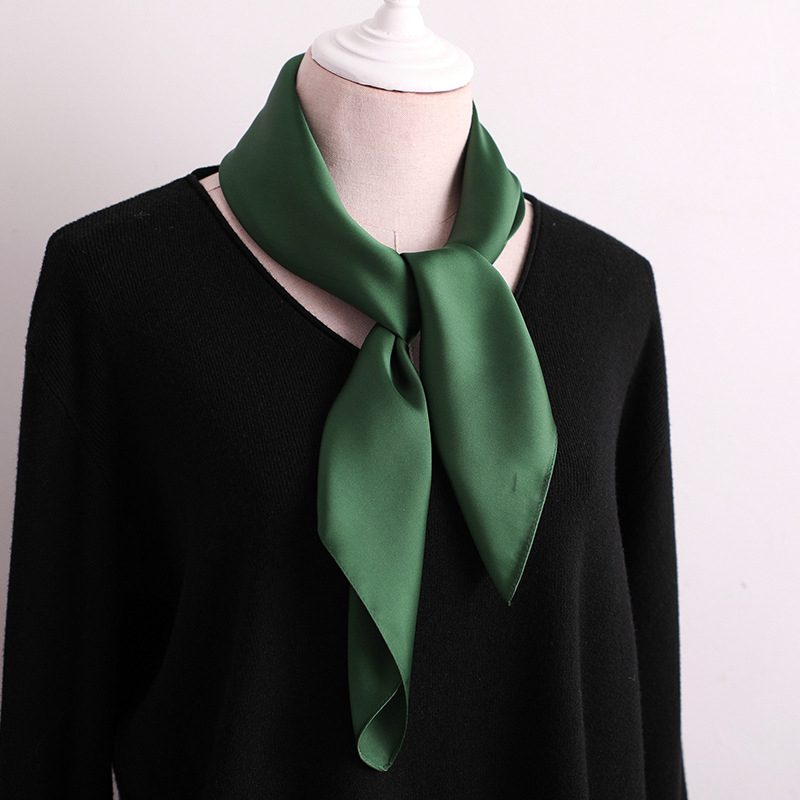 Sólido 50s lenço de pescoço co - Women'S Fashion In The 50S avaliação e preço