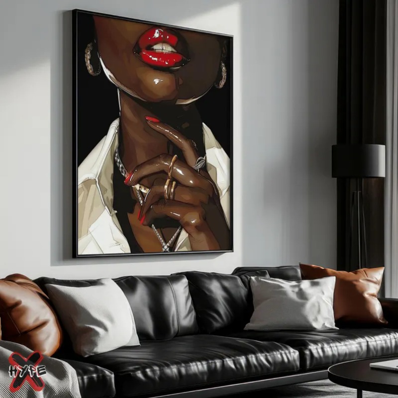 1Pç Pôster Moderno Sem Moldura - Women Fashion Jewellery avaliação e preço