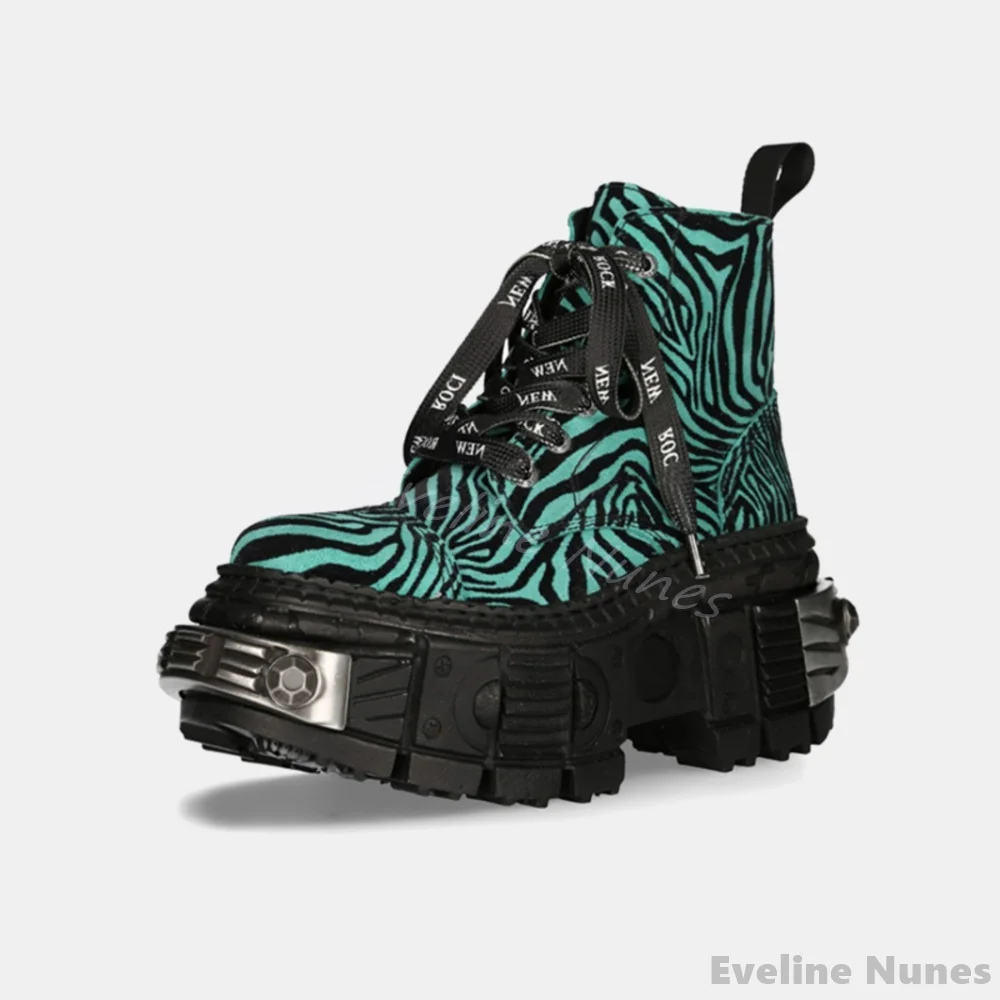 Retro contraste cor leopardo i - Women'S Fashion Leather Boots avaliação e preço