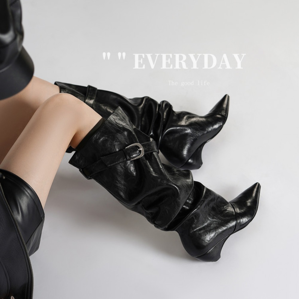 Botas Femininas de Cano Alto c - Women'S Fashion Winter 2026 avaliação e preço