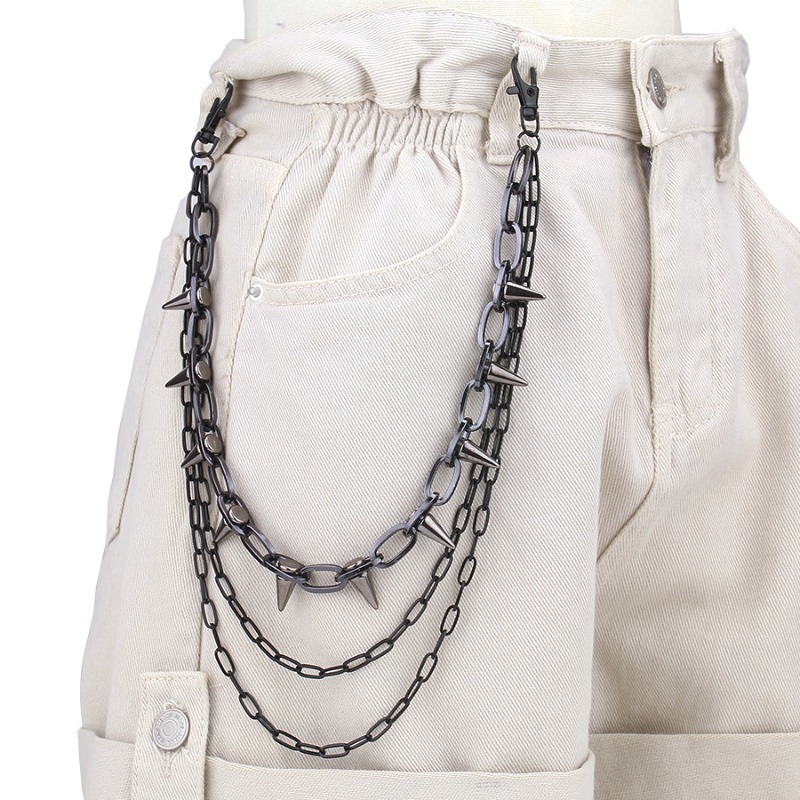 Hip hop punk rock calças de me - Women Fashion Jewellery avaliação e preço