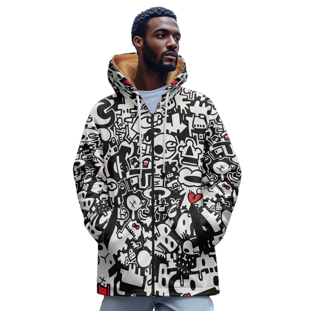 Flor de luxo 3d impresso padrã - Women'S Fashion Zip Hoodie avaliação e preço