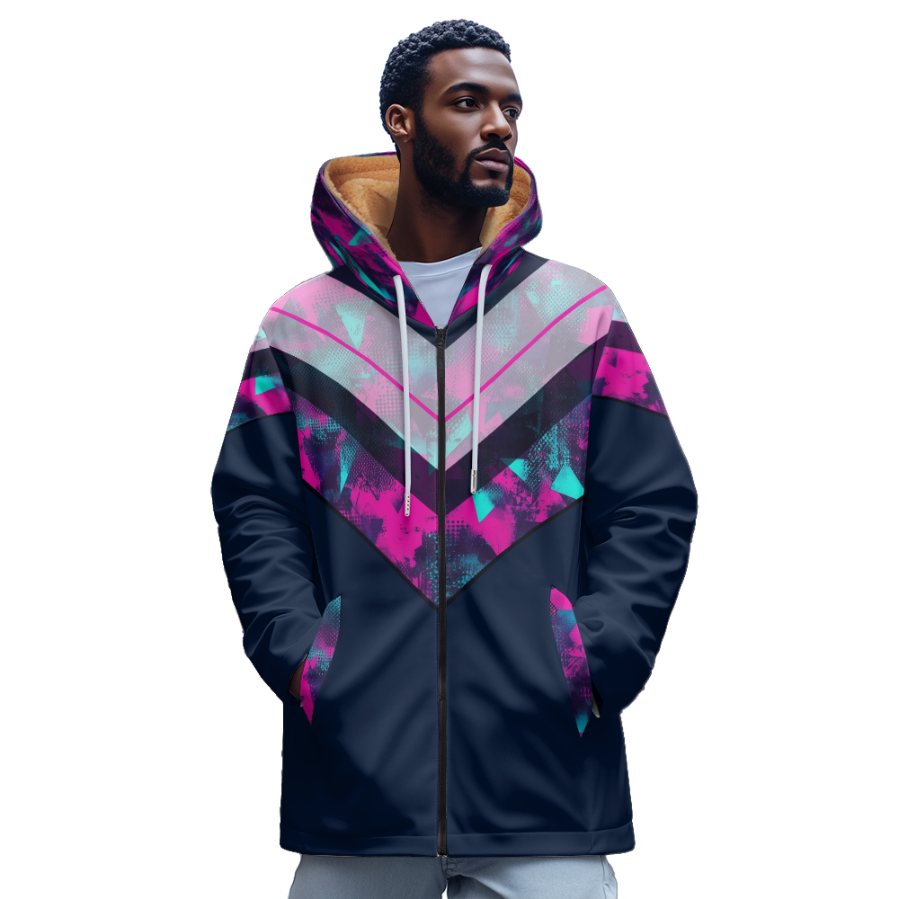 Flor de luxo 3d impresso padrã - Women'S Fashion Zip Hoodie avaliação e preço