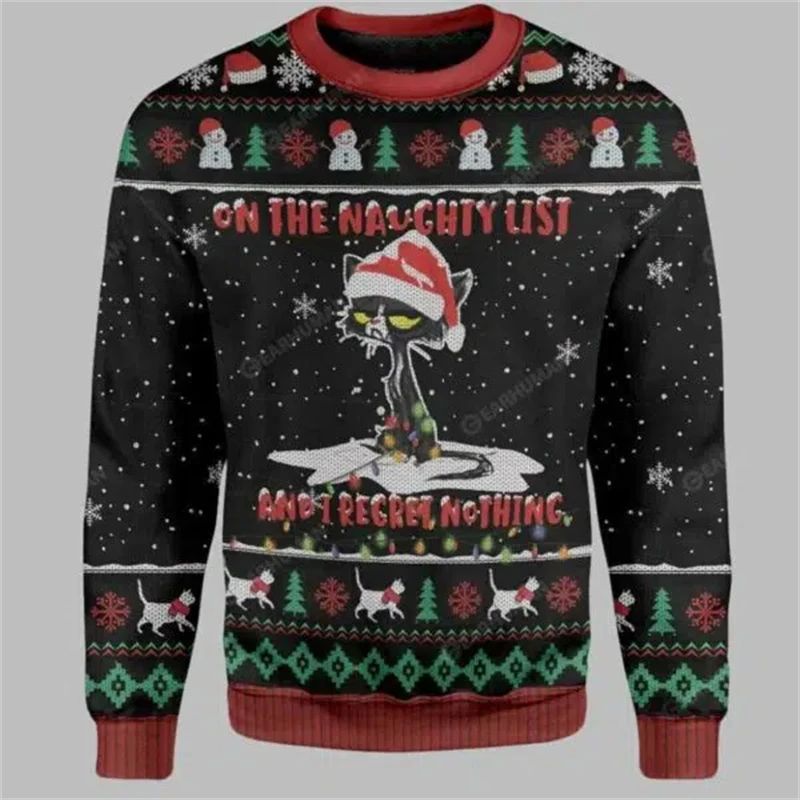 Suéter de Natal Feio com Estam - Women'S Fashion Sweatshirts avaliação e preço