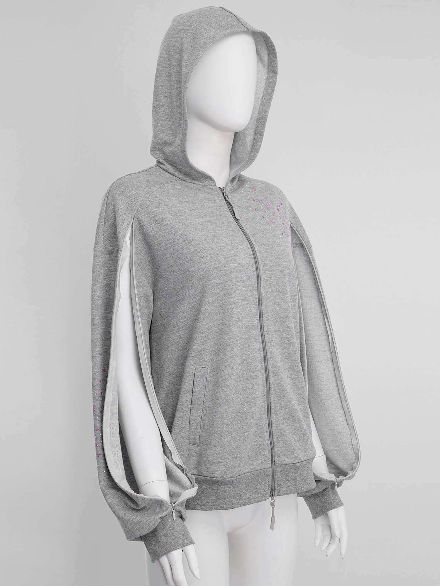 Jaqueta Feminina Casual com Zí - Women'S Fashion Zip Hoodie avaliação e preço