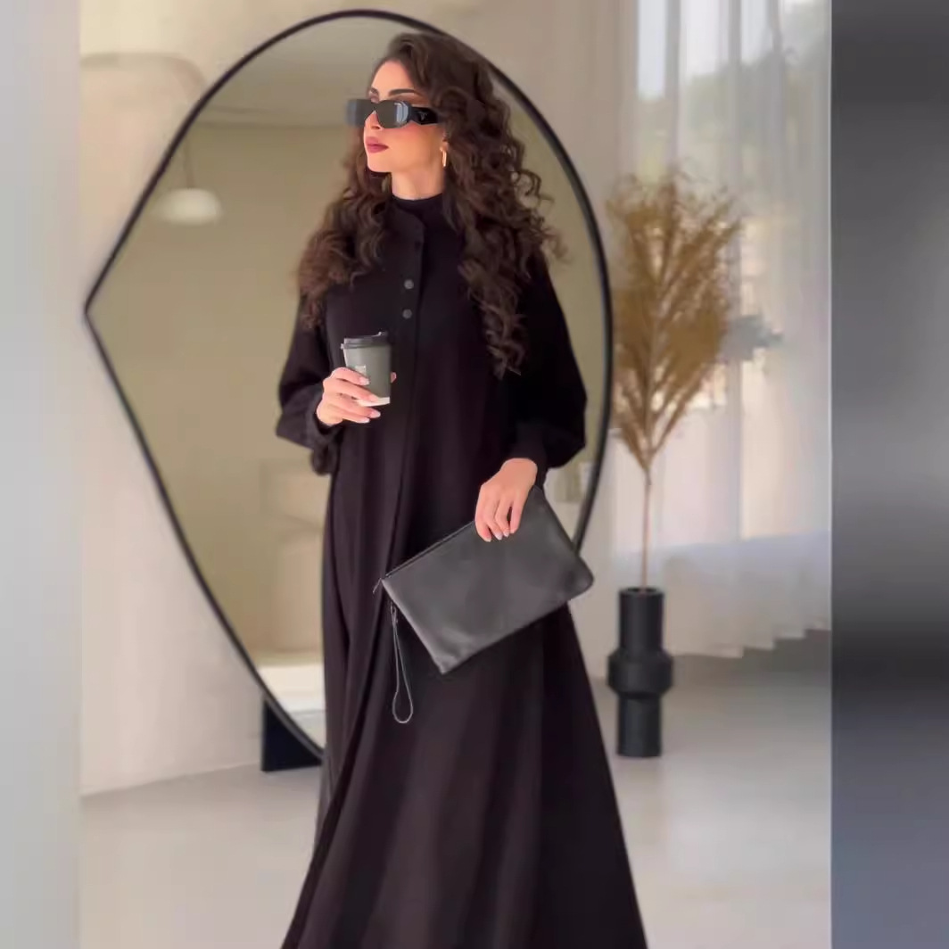 Vestido Elegante com Saia Larg - Women'S Fashion Overalls avaliação e preço
