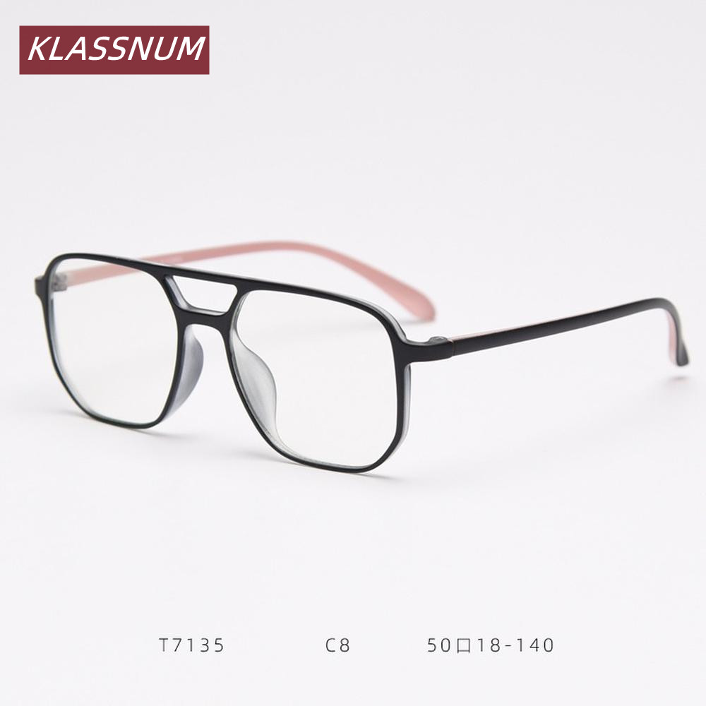 Óculos de Grau Quadrados KLASS - Women'S Fashion Glasses Non Prescription avaliação e preço