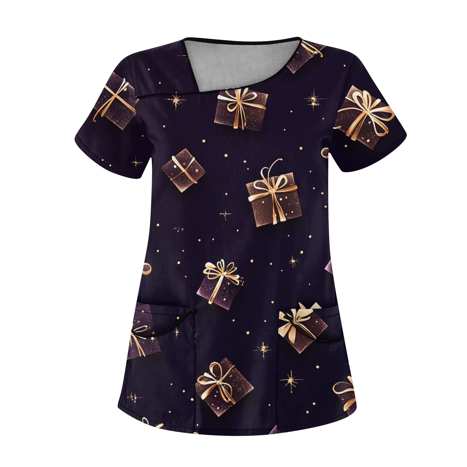 Camiseta natal enfermeira unif - Women'S Fashion Overalls avaliação e preço