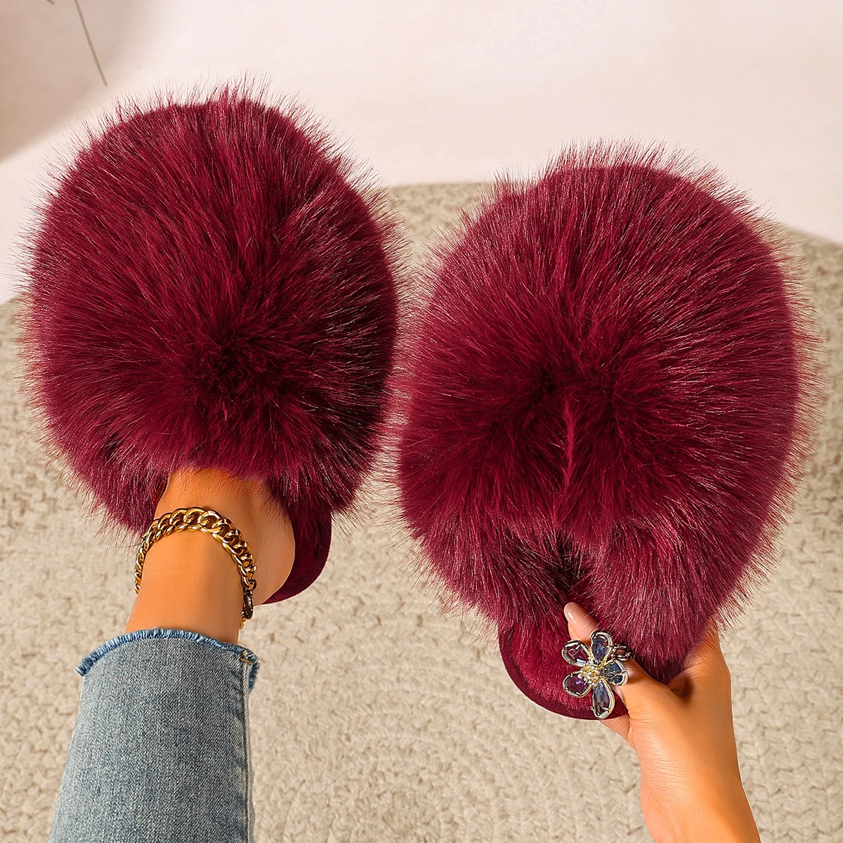 Chinelos Femininos de Inverno  - Women'S Fashion Winter 2025 avaliação e preço