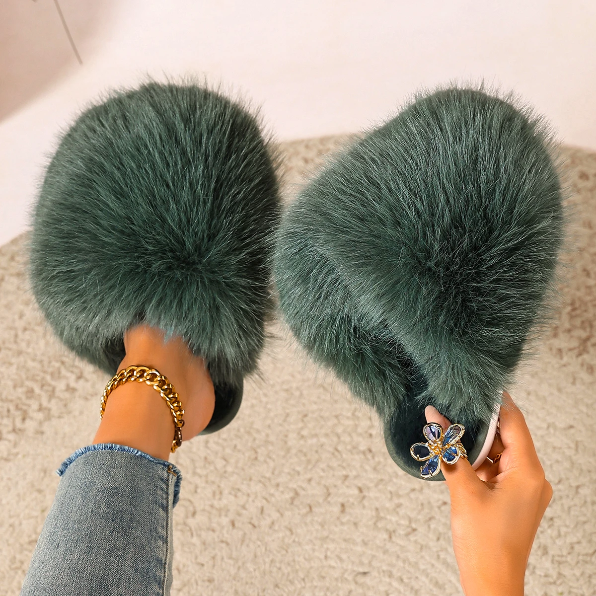 Chinelos Femininos de Inverno  - Women'S Fashion Winter 2025 avaliação e preço