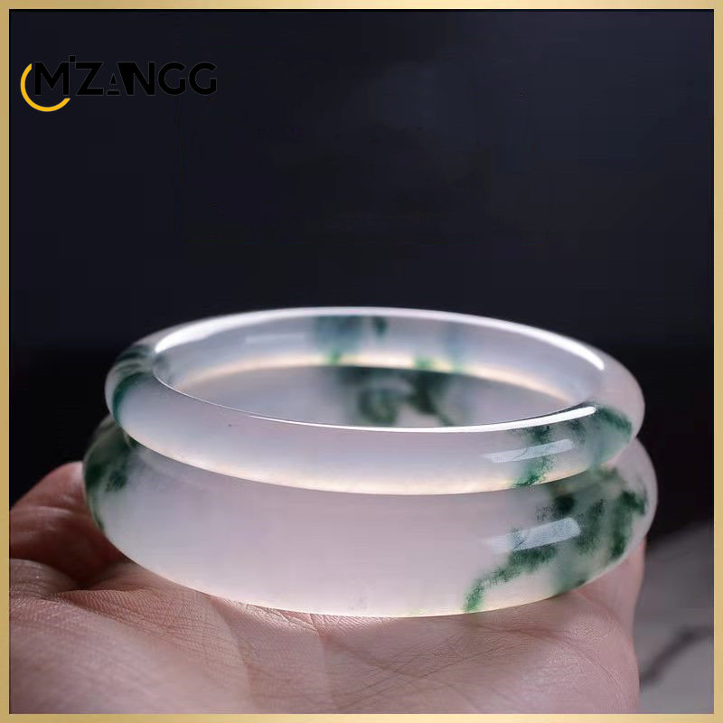 Natural Verde Jadeite Bangle J - Women Fashion Jewellery avaliação e preço