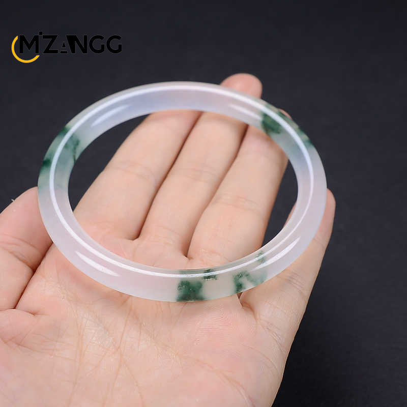 Natural Verde Jadeite Bangle J - Women Fashion Jewellery avaliação e preço
