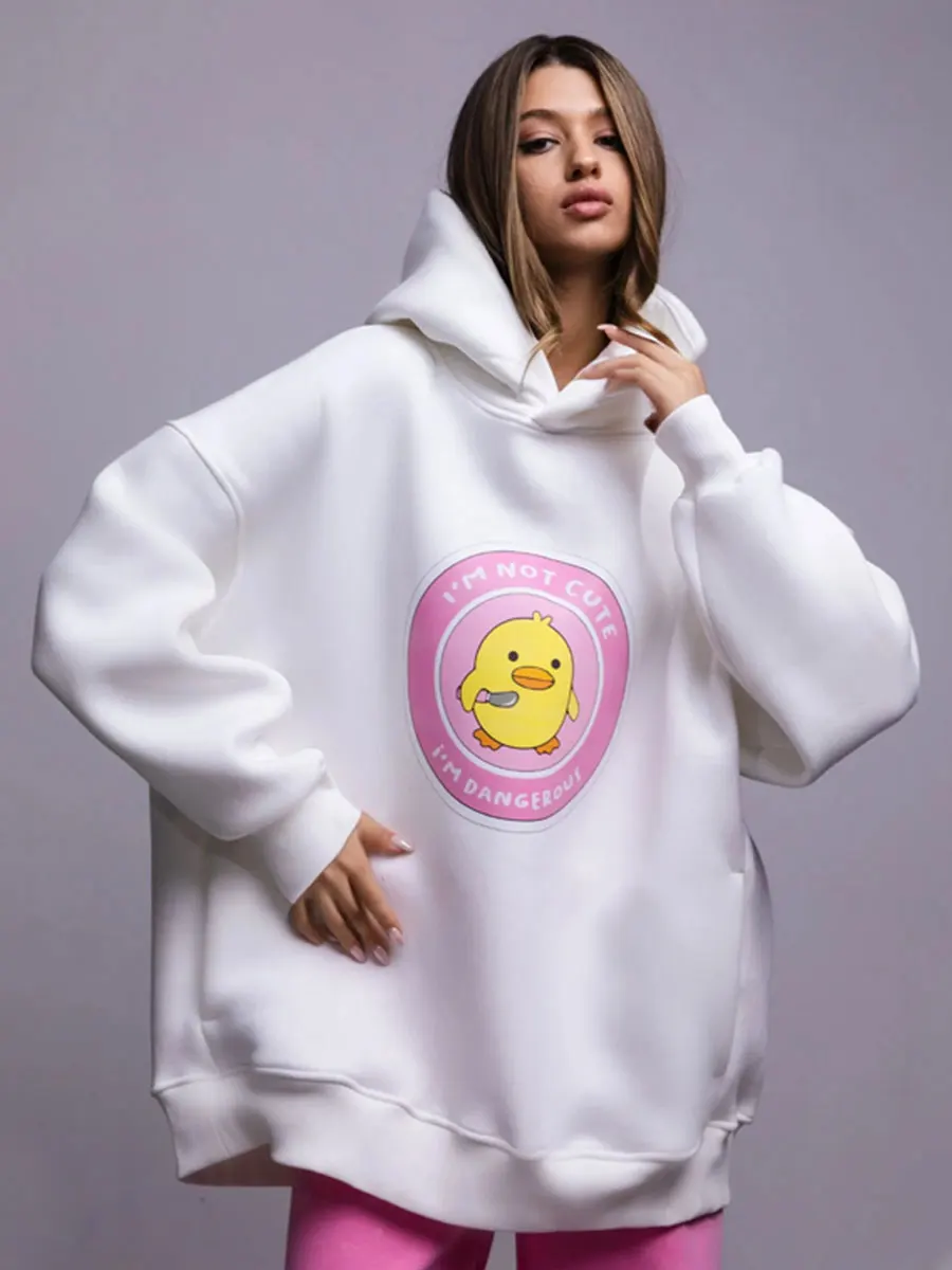 Sumuyoo-Hoodie de grandes dime - Women'S Fashion Sweatshirts avaliação e preço