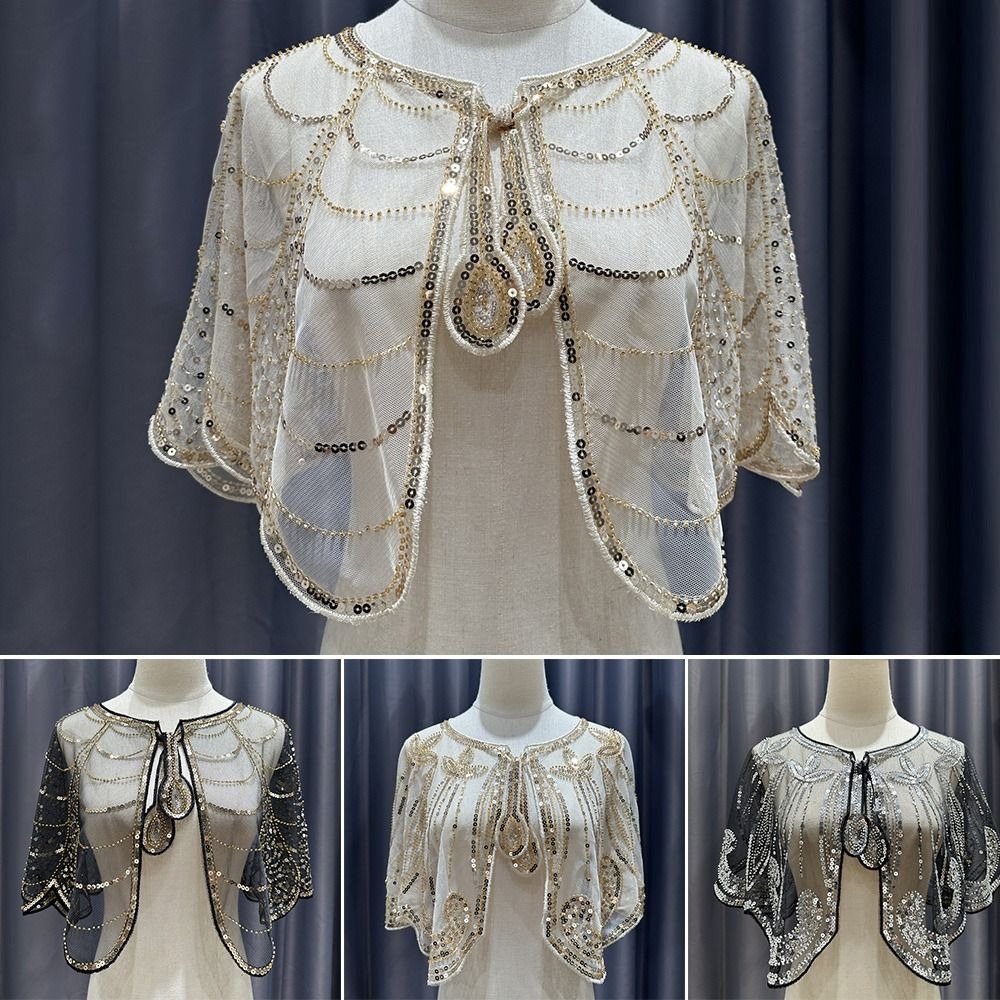 Elegante Xale Flapper com Bord - Women'S Fashion Of The 1920S avaliação e preço